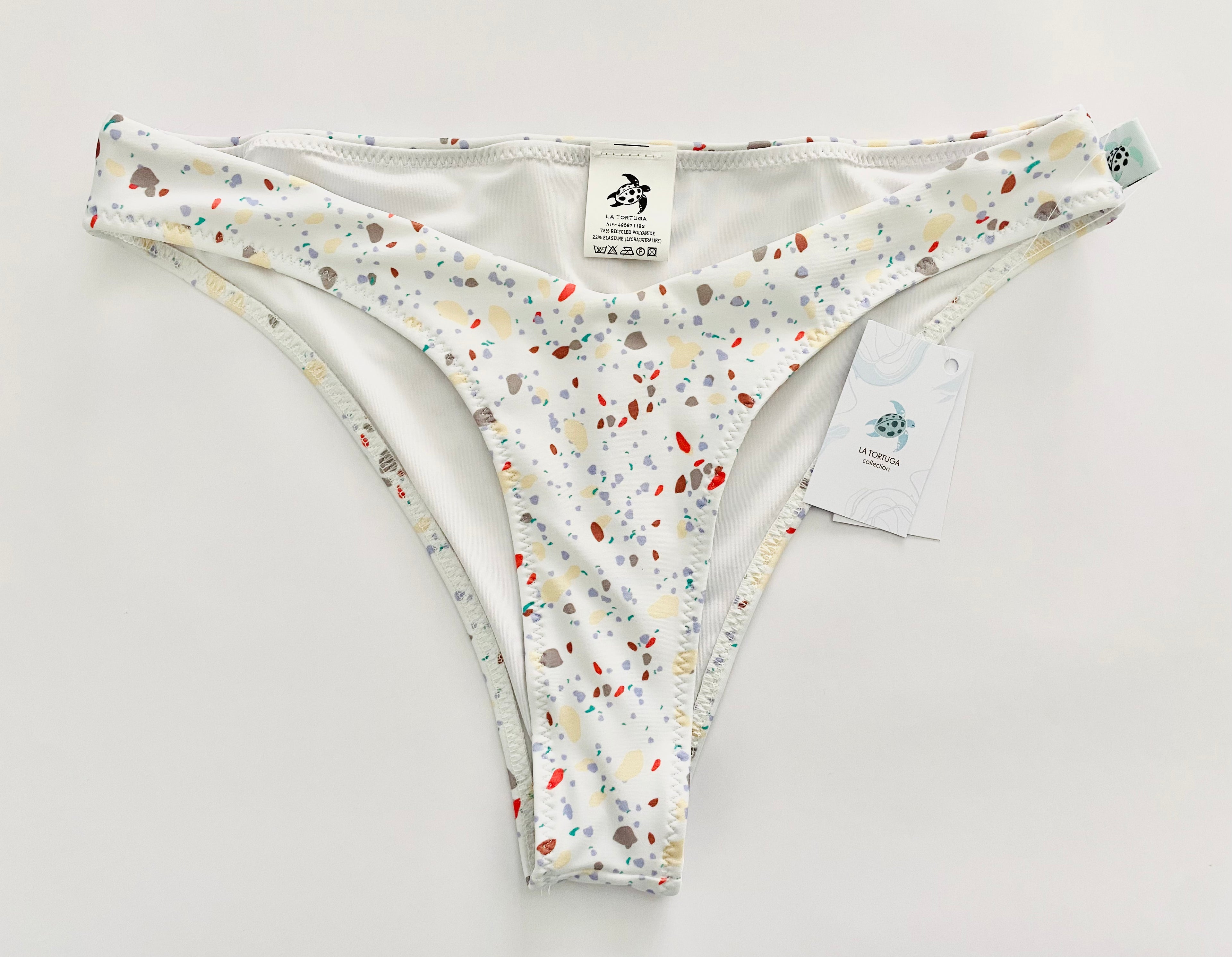 KORI – Braguita de bikini en forma de V con talle medio