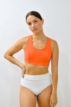 ISHI – Braguita de bikini de talle alto con frunce posterior